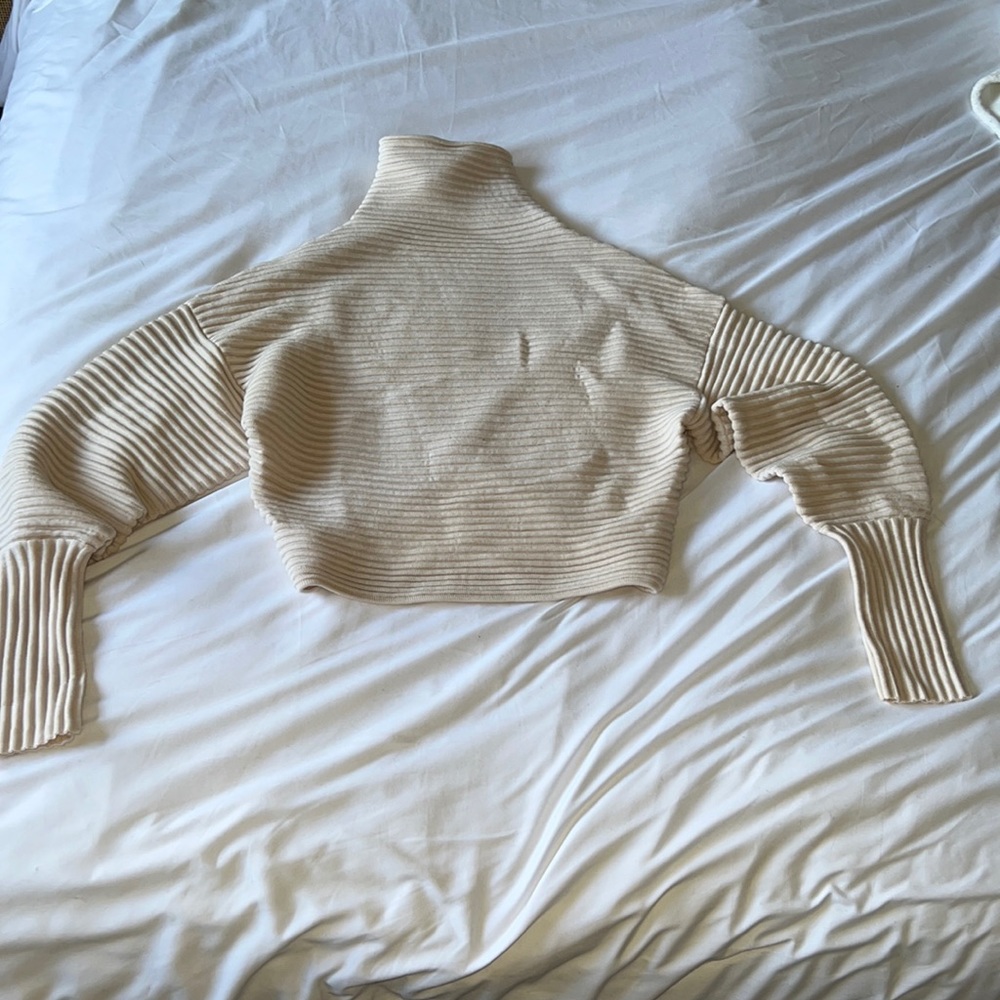 Victoria Beckham cream sweater
